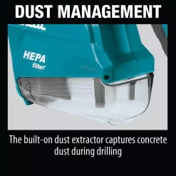Best Sale 😉 Power Multi Tools Makita 1 In. AVT Rotary 🔨 Hammer Accepts SDS-PLUS Bits With HEPA Dust Extractor 3-Mode Variable Speed Case (D-Handle) 🎉 -metalworking-tools Sales Store unnamed file 1100