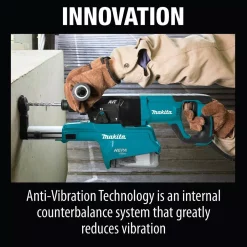 Best Sale 😉 Power Multi Tools Makita 1 In. AVT Rotary 🔨 Hammer Accepts SDS-PLUS Bits With HEPA Dust Extractor 3-Mode Variable Speed Case (D-Handle) 🎉 -metalworking-tools Sales Store unnamed file 1102