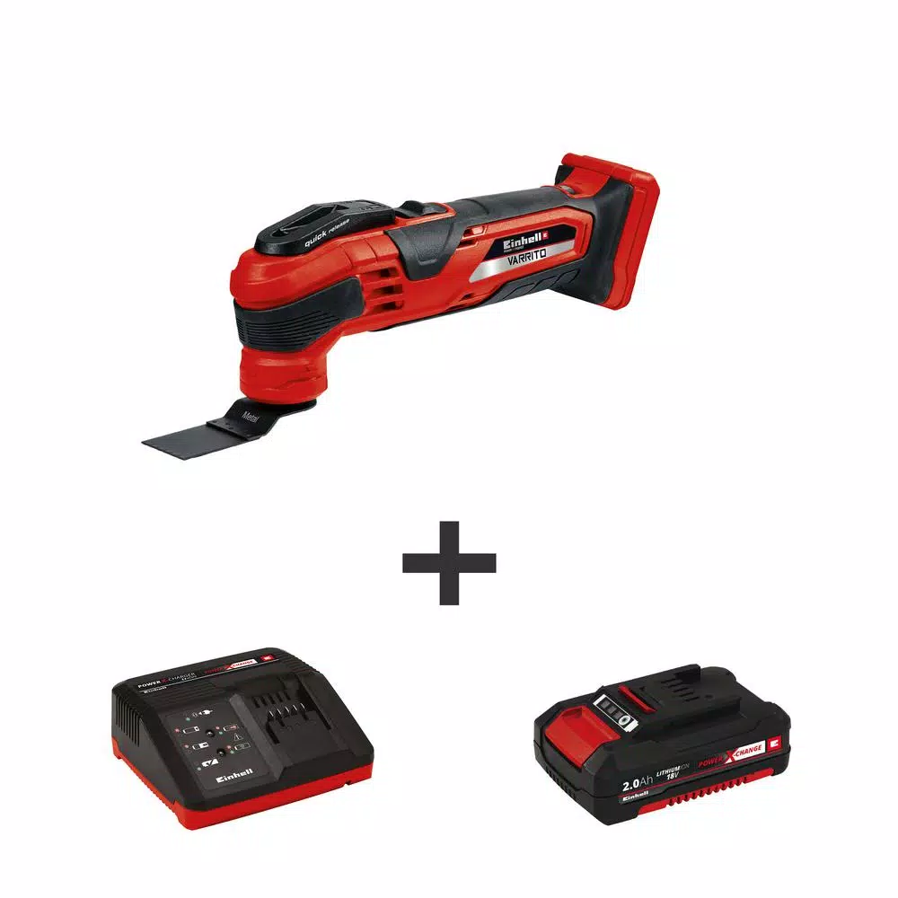Flash Sale ✔️ Power Multi Tools Einhell PXC 18-Volt Cordless Variable-Speed 20,000-OPM Oscillating Multi-Tool Kit (w/ 2.0-Ah Battery And Fast Charger) 🛒 1 Flash Sale ✔️ Power Multi Tools Einhell PXC 18-Volt Cordless Variable-Speed 20,000-OPM Oscillating Multi-Tool Kit (w/ 2.0-Ah Battery And Fast Charger) 🛒