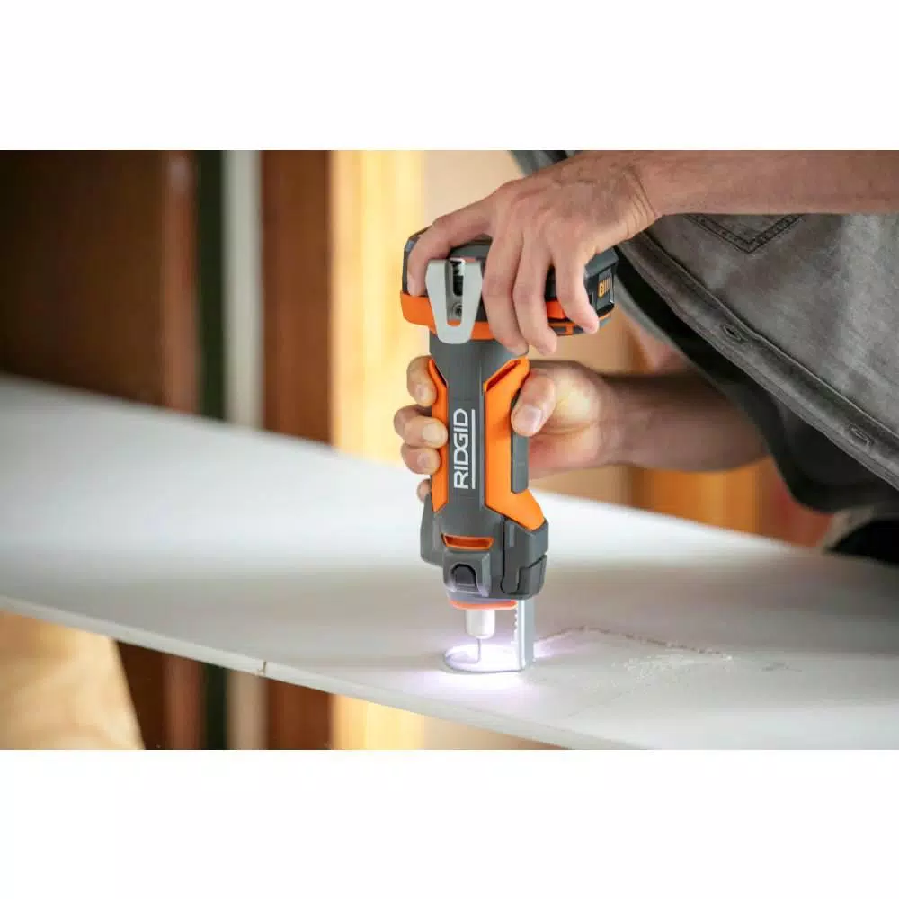 Cheapest 🤩 Power Multi Tools RIDGID 18-Volt Drywall Cut-Out Tool 😀 8 Cheapest 🤩 Power Multi Tools RIDGID 18-Volt Drywall Cut-Out Tool 😀 - Image 8