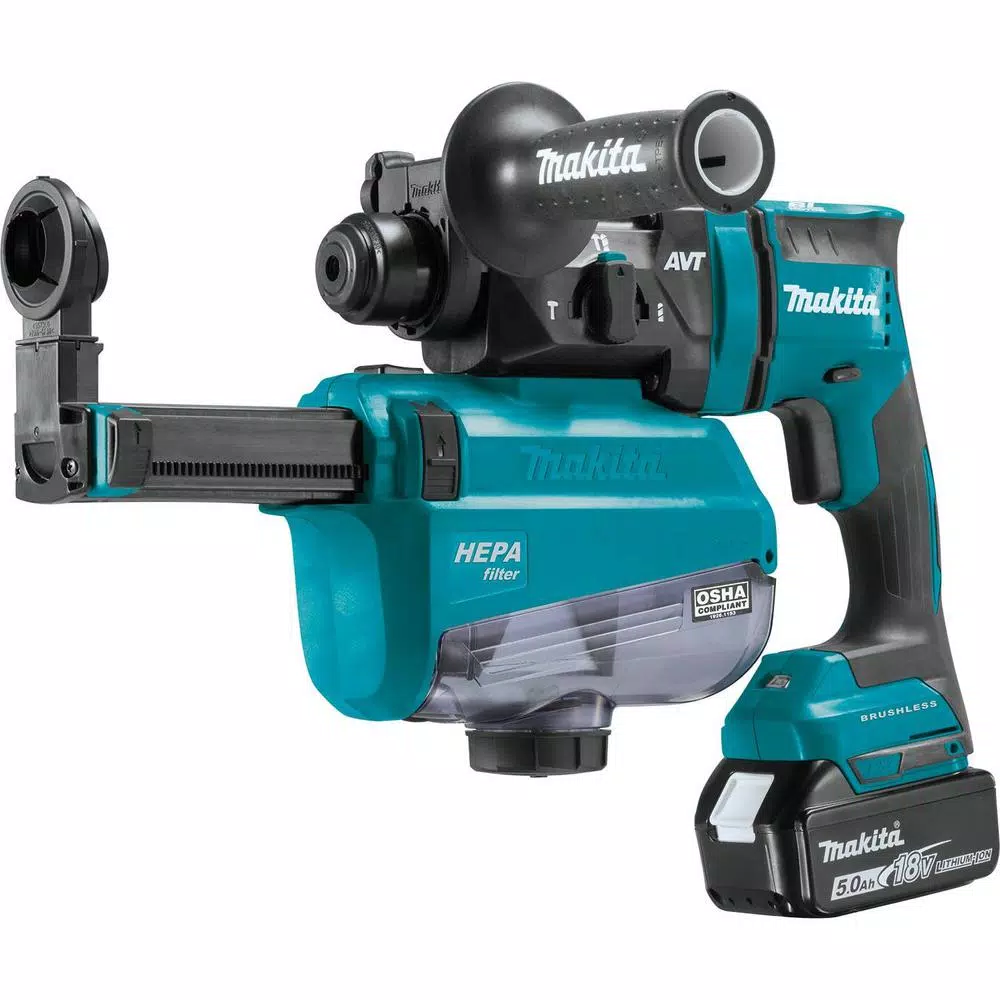 Best deal βοΈ Power Multi Tools Makita 18-Volt 11/16 In. LXT Lithium-Ion Brushless AVT SDS-Plus Rotary π¨ Hammer Kit With HEPA Dust Extractor AWS Capable 5.0 Ah π₯ 1 Best deal βοΈ Power Multi Tools Makita 18-Volt 11/16 In. LXT Lithium-Ion Brushless AVT SDS-Plus Rotary π¨ Hammer Kit With HEPA Dust Extractor AWS Capable 5.0 Ah π₯