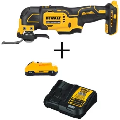 Discount ๐ Power Multi Tools DEWALT ATOMIC 20-Volt MAX Cordless Brushless Oscillating Multi-Tool With (1) 20-Volt Battery 3.0Ah & Charger ๐