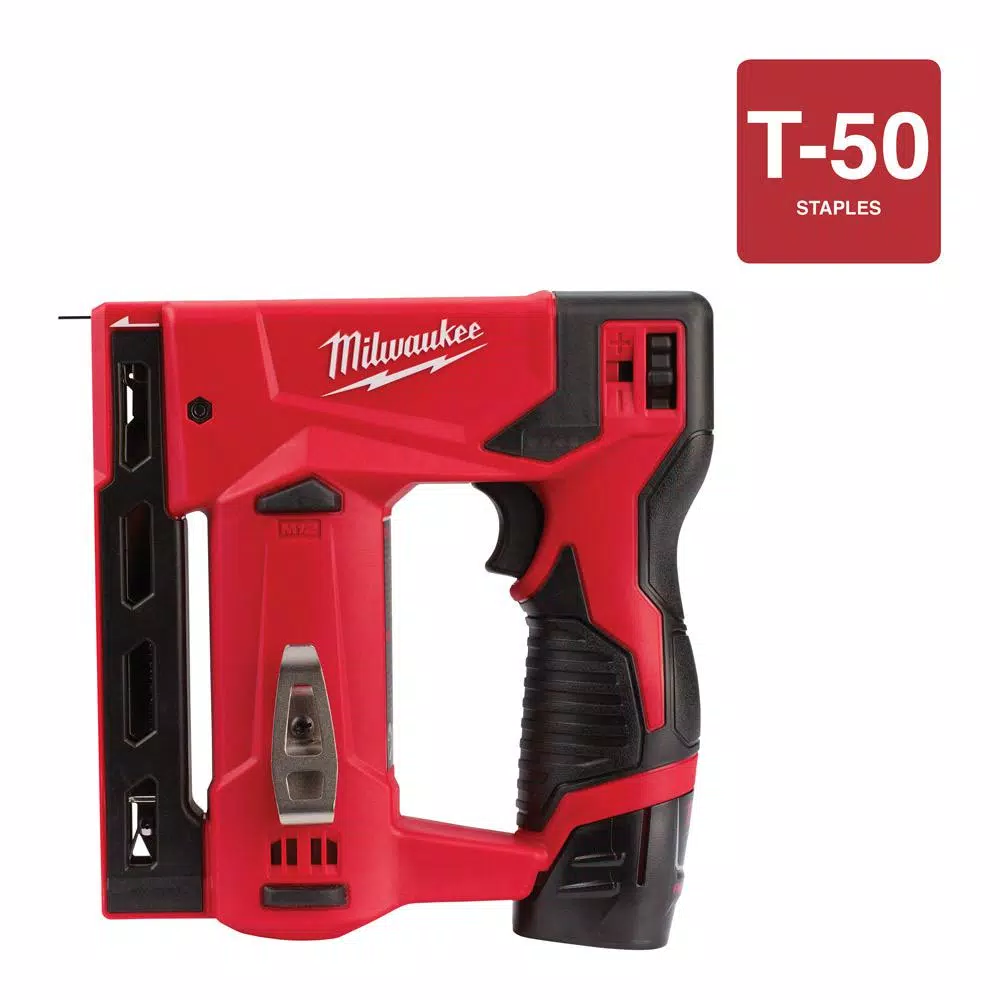 Hot Sale 😀 Power Multi Tools Milwaukee M12 12-Volt Lithium-Ion Cordless 3/8 In. Crown Stapler And Multi-Tool Combo Kit With (1) 2.0Ah Battery And Charger 🤩 2 Hot Sale 😀 Power Multi Tools Milwaukee M12 12-Volt Lithium-Ion Cordless 3/8 In. Crown Stapler And Multi-Tool Combo Kit With (1) 2.0Ah Battery And Charger 🤩 - Image 2