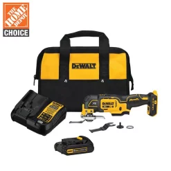 Buy ๐งจ Power Multi Tools DEWALT 20-Volt MAX XR Cordless Brushless 3-Speed Oscillating Multi-Tool With (1) 20-Volt 1.5Ah Battery & Charger โ