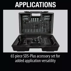 Promo 💯 Power Multi Tools Makita 18V LXT Sub-Compact Brushless Cordless 11/16 In. Rotary 🔨 Hammer Kit, Accepts SDS-PLUS Bits, 65 Pc. Accessory Set (2.0 Ah) 🌟 -metalworking-tools Sales Store unnamed file 1443