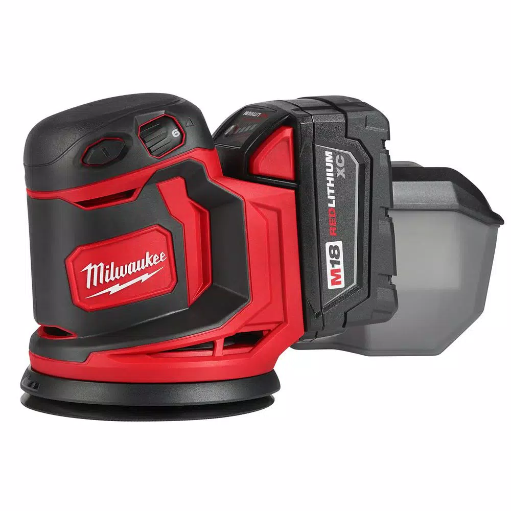 Best Sale 🥰 Sanders Milwaukee M18 18-Volt Lithium-Ion 5 In. Cordless Random Orbit Sander Kit With (1) 3.0Ah Battery, Charger And Tool Bag 🥰 10 Best Sale 🥰 Sanders Milwaukee M18 18-Volt Lithium-Ion 5 In. Cordless Random Orbit Sander Kit With (1) 3.0Ah Battery, Charger And Tool Bag 🥰 - Image 10