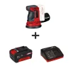 Top 10 ⭐ Sanders Einhell 18-Volt Power X-Change Cordless 5 In. Random Orbital Sander Kit With 3.0 Ah Battery And Fast Charger ⌛
