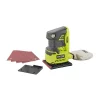 Discount 😉 Sanders RYOBI 18-Volt ONE+ Cordless 1/4 Sheet Sander (Tool-Only) With Dust Bag 😍