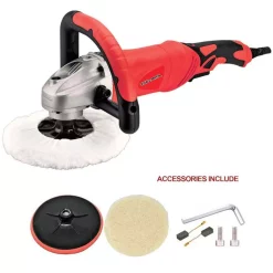 Best reviews of 🛒 Sanders Boyel Living 12-Amp Corded 7 In. Electronic Polishing Buffer Waxer Disc Sander 6 Variable Speed Machine With Wool And Sandpaper 👍