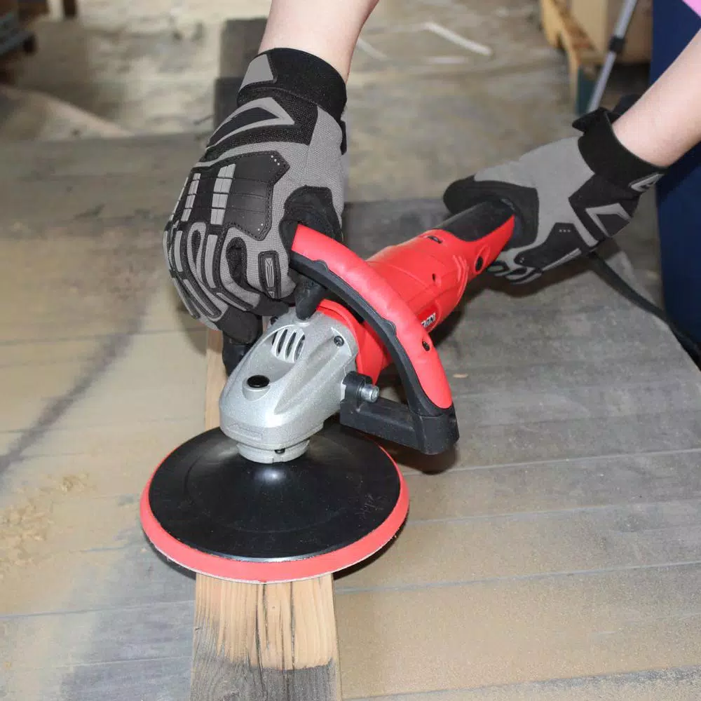 Best reviews of 🛒 Sanders Boyel Living 12-Amp Corded 7 In. Electronic Polishing Buffer Waxer Disc Sander 6 Variable Speed Machine With Wool And Sandpaper 👍 2 Best reviews of 🛒 Sanders Boyel Living 12-Amp Corded 7 In. Electronic Polishing Buffer Waxer Disc Sander 6 Variable Speed Machine With Wool And Sandpaper 👍 - Image 2