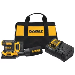 Budget π Sanders DEWALT 20-Volt MAX XR Cordless Brushless 1/4 Sheet Variable Speed Sander With (1) 20-Volt Battery 5.0Ah & Charger β