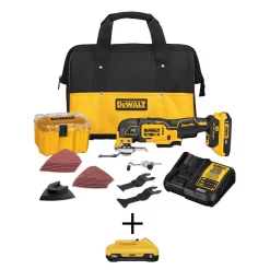 Budget 👍 Power Multi Tools DEWALT 20-Volt MAX XR Cordless Brushless 3-Speed Oscillating Multi-Tool With (1) 20-Volt 2.0Ah Battery & (1) 4.0Ah Battery 🌟