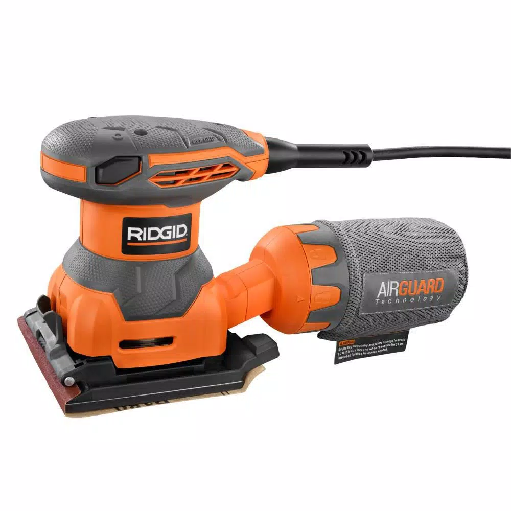 Deals 🔔 Sanders RIDGID 2.4 Amp 1/4 Sheet Sander With AIRGUARD Technology 🔔 3 Deals 🔔 Sanders RIDGID 2.4 Amp 1/4 Sheet Sander With AIRGUARD Technology 🔔 - Image 3