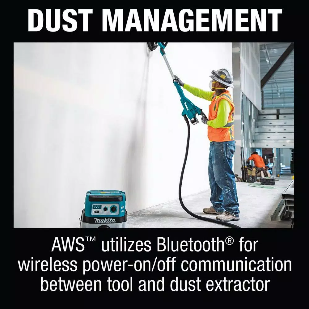 Cheapest 😍 Sanders Makita 5.0 Ah 18-Volt LXT Lithium-Ion Brushless Cordless 9 In. Drywall Sander Kit, AWS Capable With Bonus 18V LXT Cut-Out Saw 🌟 11 Cheapest 😍 Sanders Makita 5.0 Ah 18-Volt LXT Lithium-Ion Brushless Cordless 9 In. Drywall Sander Kit, AWS Capable With Bonus 18V LXT Cut-Out Saw 🌟 - Image 11