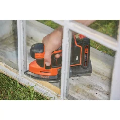 Brand new 🌟 Sanders BLACK+DECKER 20-Volt MAX Lithium-Ion Cordless Mouse Sander With 1.5 Ah Battery And Charger 🌟 -metalworking-tools Sales Store unnamed file 2105