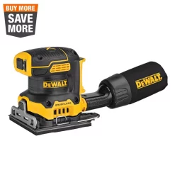Promo 🔔 Sanders DEWALT 20-Volt MAX XR Cordless Brushless 1/4 Sheet Variable Speed Sander (Tool-Only) 😉