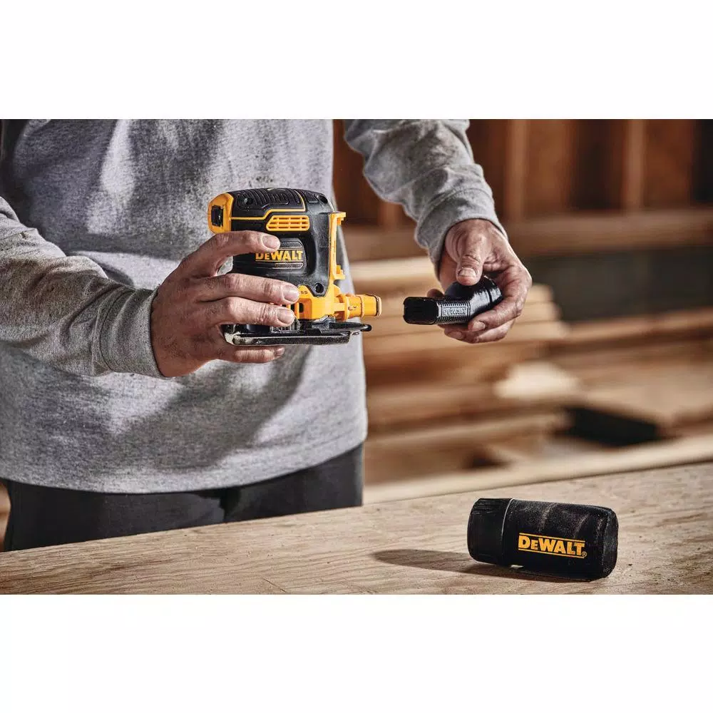 Promo 🔔 Sanders DEWALT 20-Volt MAX XR Cordless Brushless 1/4 Sheet Variable Speed Sander (Tool-Only) 😉 12 Promo 🔔 Sanders DEWALT 20-Volt MAX XR Cordless Brushless 1/4 Sheet Variable Speed Sander (Tool-Only) 😉 - Image 12