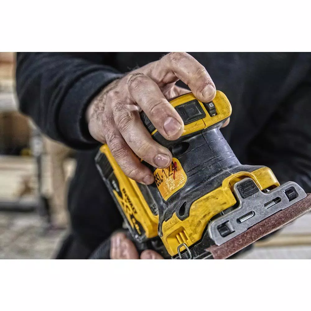 Promo 🔔 Sanders DEWALT 20-Volt MAX XR Cordless Brushless 1/4 Sheet Variable Speed Sander (Tool-Only) 😉 14 Promo 🔔 Sanders DEWALT 20-Volt MAX XR Cordless Brushless 1/4 Sheet Variable Speed Sander (Tool-Only) 😉 - Image 14