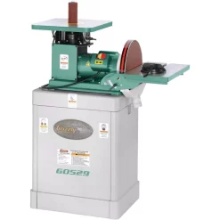 Flash Sale 👍 Sanders Grizzly Industrial 10-Amp 12 In. Corded Oscillating Spindle Disc Sander ✔️