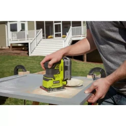 Budget 😀 Sanders RYOBI 18-Volt ONE+ Cordless Brushless Belt Sander W/ Dust Bag And Sanding Belt And 1/4 Sheet Sander With Dust Bag (Tools Only) ⌛ -metalworking-tools Sales Store unnamed file 2207
