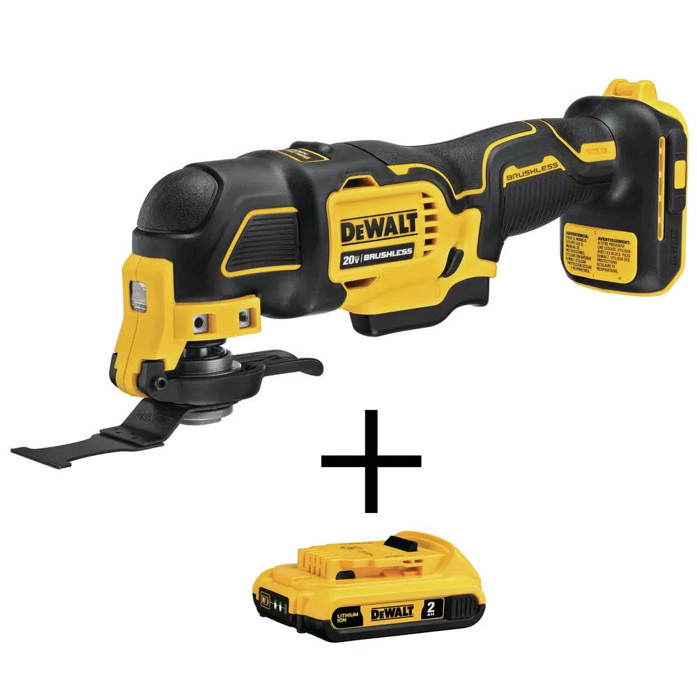 Best deal 🛒 Power Multi Tools DEWALT ATOMIC 20-Volt MAX Cordless Brushless Oscillating Multi-Tool With (1) 20-Volt Battery 2.0Ah 🌟 1 Best deal 🛒 Power Multi Tools DEWALT ATOMIC 20-Volt MAX Cordless Brushless Oscillating Multi-Tool With (1) 20-Volt Battery 2.0Ah 🌟