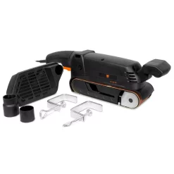 Cheap ๐คฉ Sanders WEN 7-Amp Corded 3 In. X 21 In. Variable Speed Combination Handheld And Benchtop Belt Sander ๐