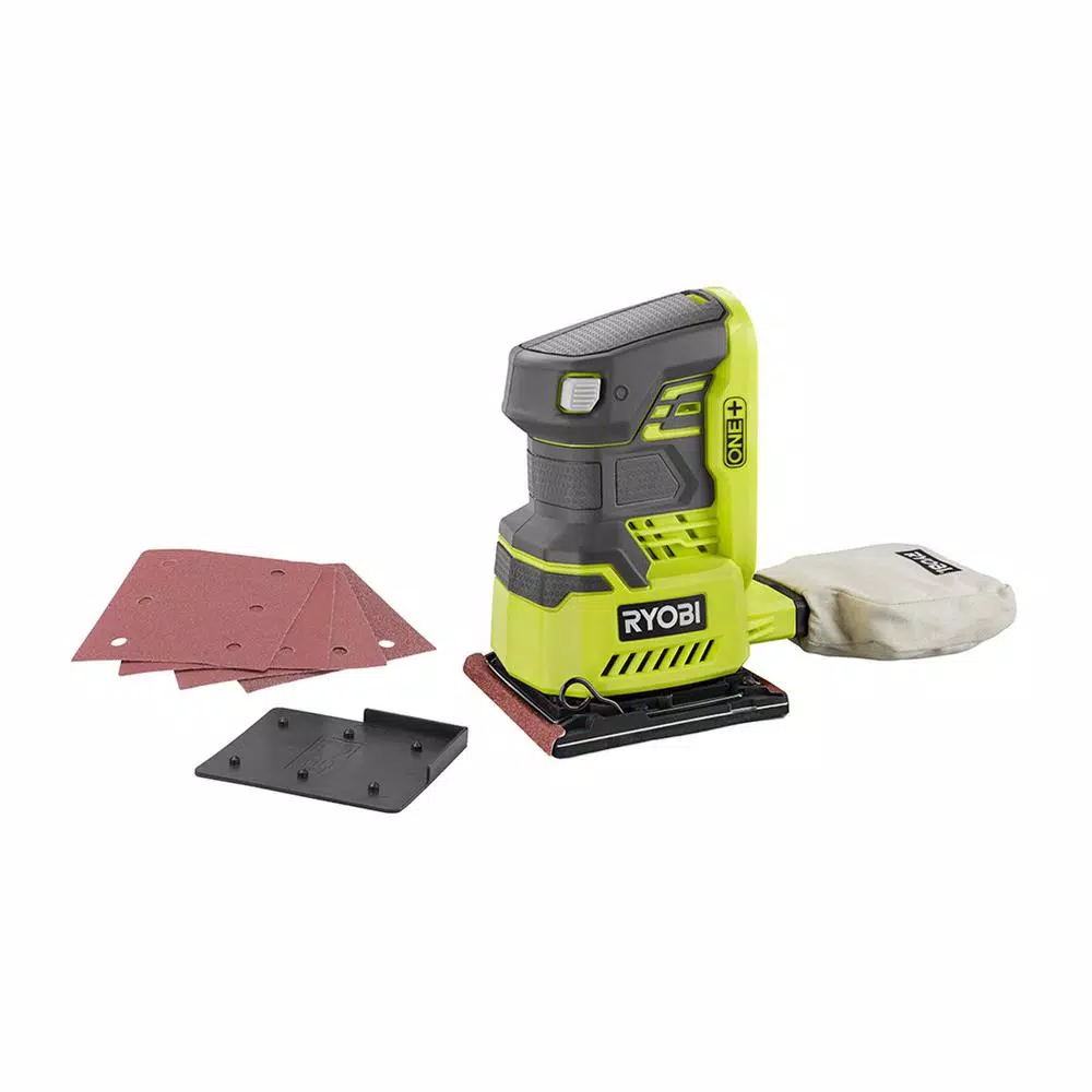 Best reviews of 🤩 Sanders RYOBI 18-Volt ONE+ Cordless 1/4 Sheet Sander With Dust Bag With 2.0 Ah Battery And Charger Kit 🛒 3 Best reviews of 🤩 Sanders RYOBI 18-Volt ONE+ Cordless 1/4 Sheet Sander With Dust Bag With 2.0 Ah Battery And Charger Kit 🛒 - Image 3
