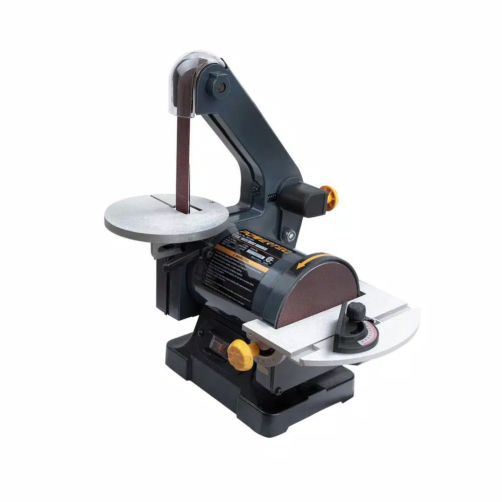 Outlet ๐ Sanders POWERTEC Belt Disc Sander For Woodworking, 1 In. X 30 In. Belt Sander With 5 In. Sanding Disc ๐คฉ 7 Outlet ๐ Sanders POWERTEC Belt Disc Sander For Woodworking, 1 In. X 30 In. Belt Sander With 5 In. Sanding Disc ๐คฉ - Image 7