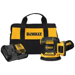 Outlet 🧨 Sanders DEWALT 20-Volt MAX XR Cordless Brushless 5 In. Random Orbital Sander With (1) 20-Volt Battery 2.0Ah & Charger 🌟