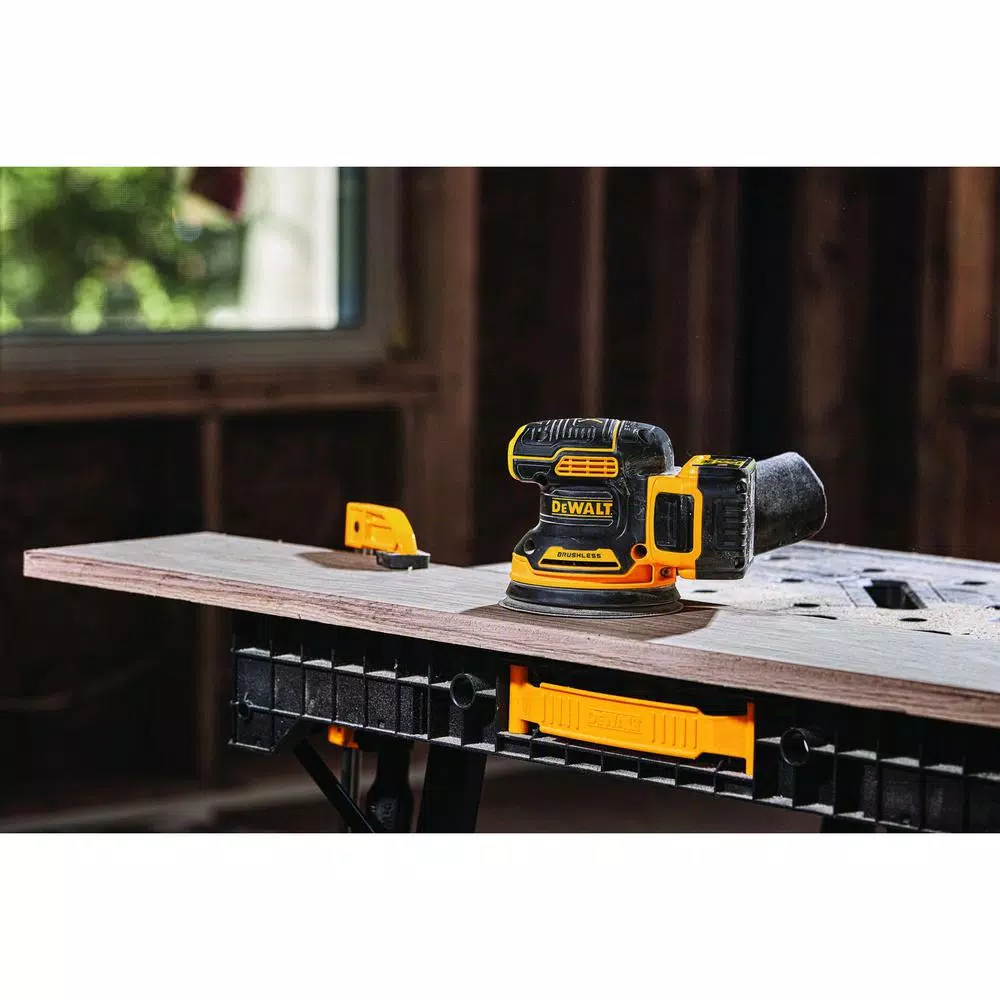 Outlet 🧨 Sanders DEWALT 20-Volt MAX XR Cordless Brushless 5 In. Random Orbital Sander With (1) 20-Volt Battery 2.0Ah & Charger 🌟 9 Outlet 🧨 Sanders DEWALT 20-Volt MAX XR Cordless Brushless 5 In. Random Orbital Sander With (1) 20-Volt Battery 2.0Ah & Charger 🌟 - Image 9