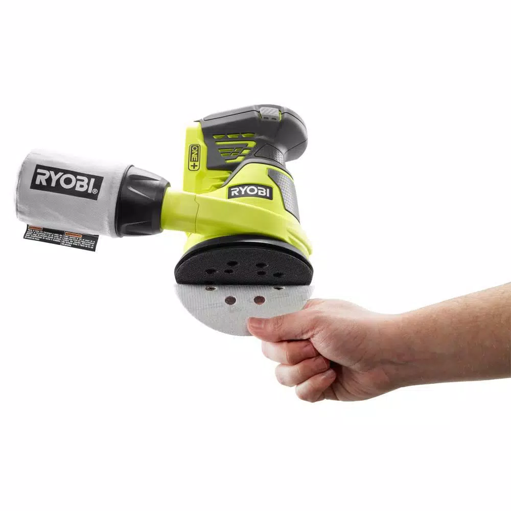 Budget 🌟 Sanders RYOBI 18-Volt ONE+ Cordless 5 In. Random Orbit Sander (Tool-Only) 🔥 4 Budget 🌟 Sanders RYOBI 18-Volt ONE+ Cordless 5 In. Random Orbit Sander (Tool-Only) 🔥 - Image 4