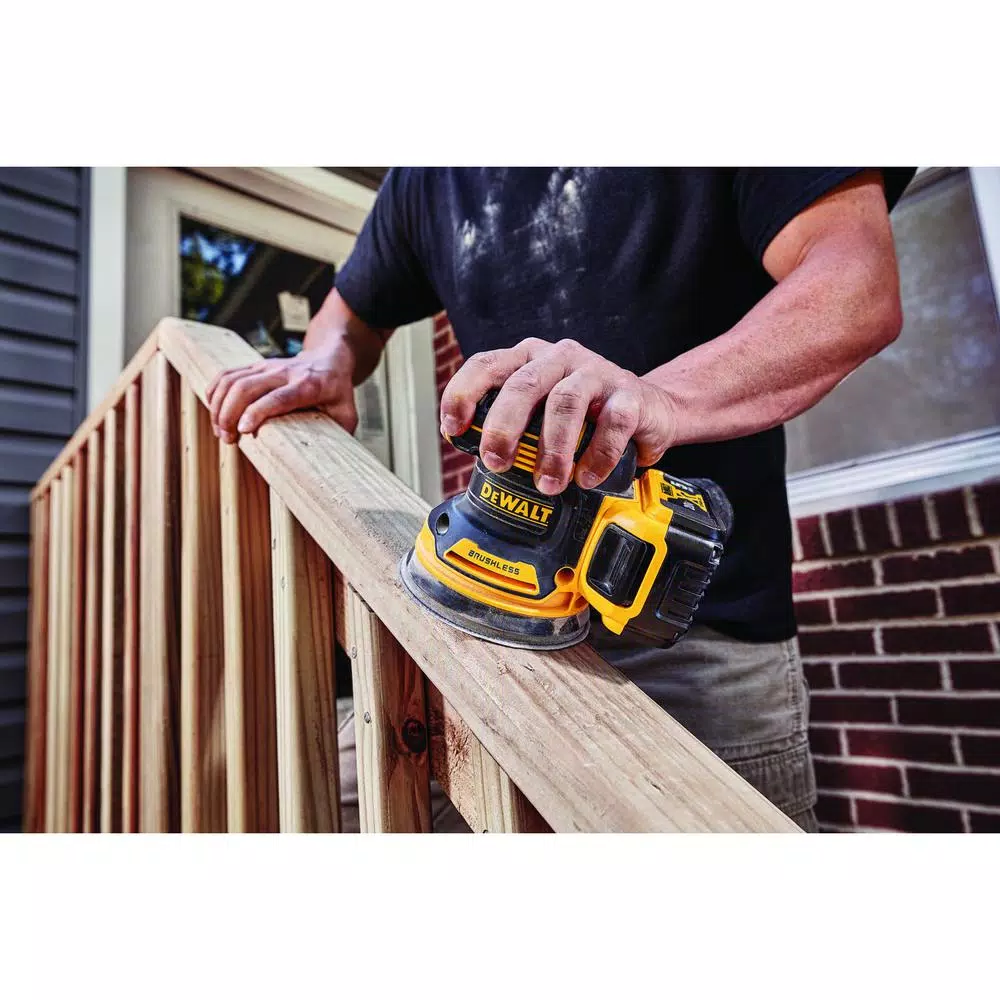 Deals 🎁 Sanders DEWALT 20-Volt MAX XR Li-Ion Cordless Brushless 5 In. Random Orbital Sander (Tool-Only) With 20-Volt Li-Ion (1) 5.0Ah Battery 👏 13 Deals 🎁 Sanders DEWALT 20-Volt MAX XR Li-Ion Cordless Brushless 5 In. Random Orbital Sander (Tool-Only) With 20-Volt Li-Ion (1) 5.0Ah Battery 👏 - Image 13