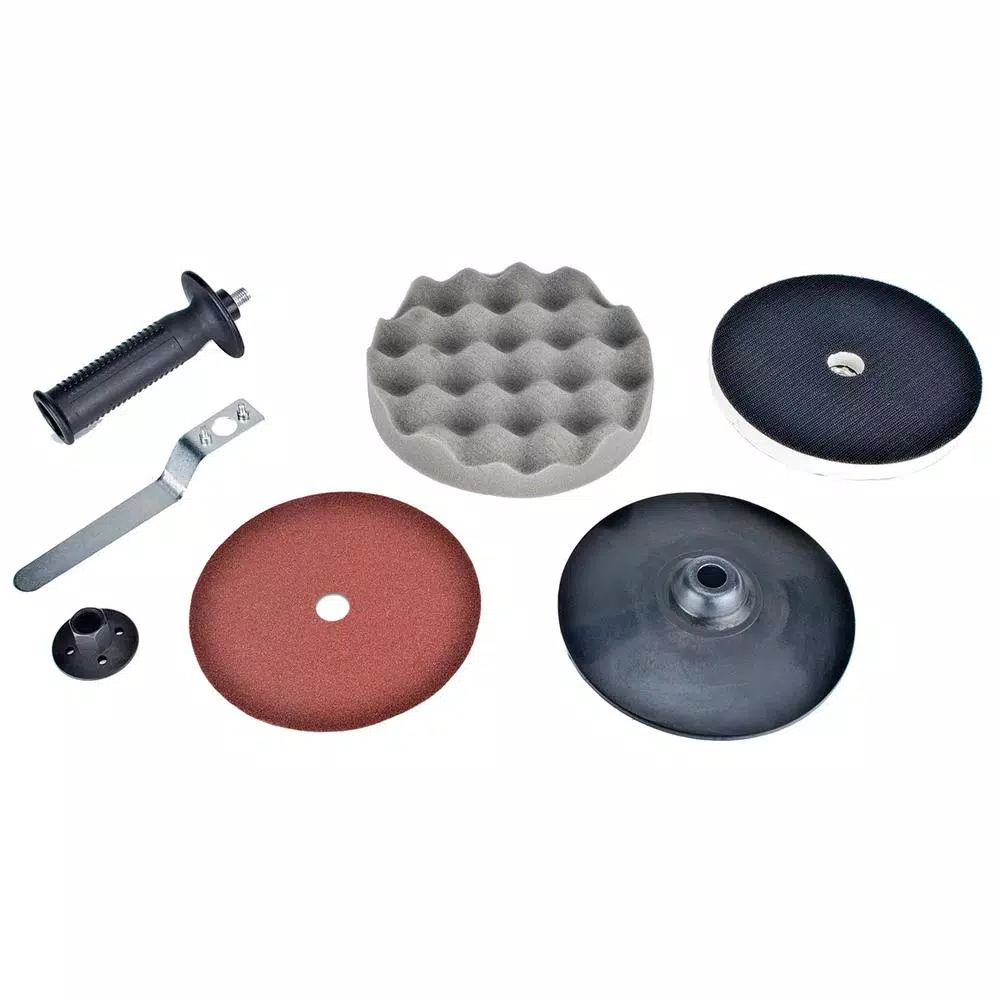 New 💯 Sanders Genesis 11 Amp 7 In. Variable Speed Sander/Polisher With Sanding Disc And Dual-Position Assist Handle And 3 Pads 🤩 3 New 💯 Sanders Genesis 11 Amp 7 In. Variable Speed Sander/Polisher With Sanding Disc And Dual-Position Assist Handle And 3 Pads 🤩 - Image 3