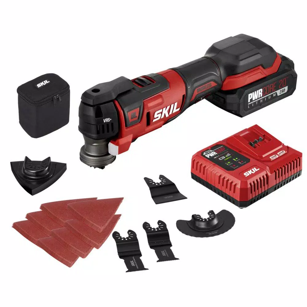 Best Pirce 🔔 Power Multi Tools Skil PWRCore 20-Volt Brushless Oscillating MultiTool Kit With PWRJump Charger 🎉 1 Best Pirce 🔔 Power Multi Tools Skil PWRCore 20-Volt Brushless Oscillating MultiTool Kit With PWRJump Charger 🎉