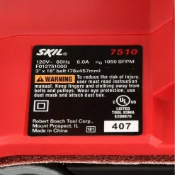 Best Sale ❤️ Sanders Skil 6 Amp Corded Electric 3 In. X 18 In. Belt Sander Kit With Pressure Control 💯 -metalworking-tools Sales Store unnamed file 2591