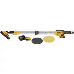 Brand new 🎉 Sanders DEWALT 20-Volt MAX Cordless 9 In. Drywall Sander With (2) 20-Volt 5.0Ah Batteries & Charger 👍