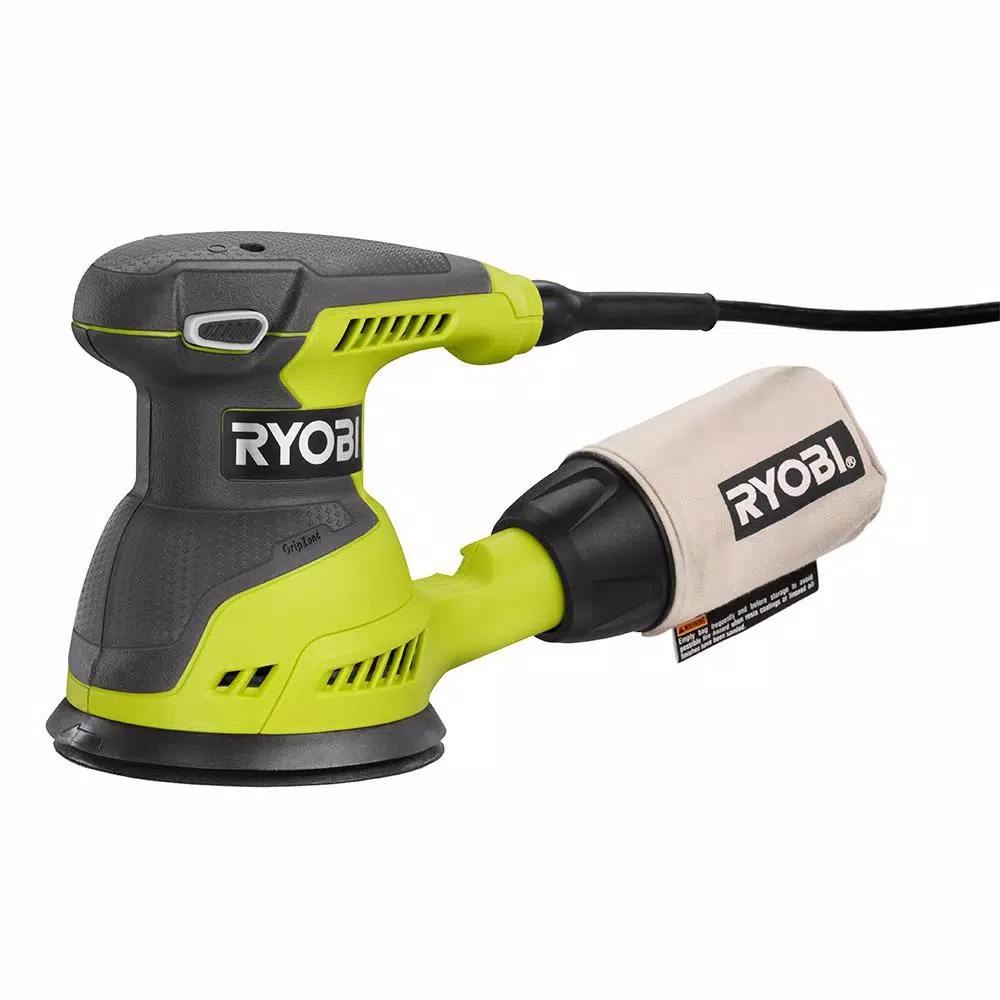 Outlet 😀 Sanders RYOBI 2.6 Amp Corded 5 In. Random Orbital Sander 😀 2 Outlet 😀 Sanders RYOBI 2.6 Amp Corded 5 In. Random Orbital Sander 😀 - Image 2