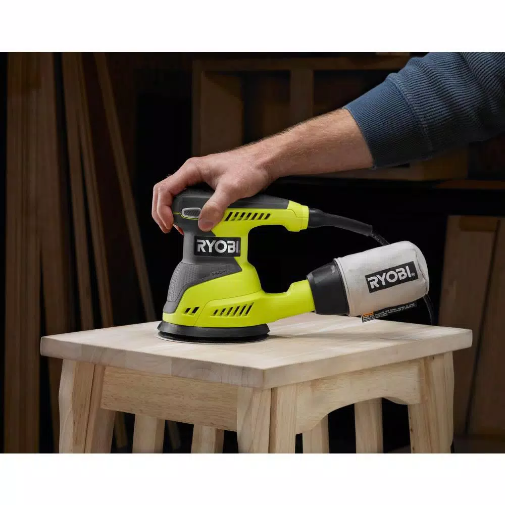 Outlet 😀 Sanders RYOBI 2.6 Amp Corded 5 In. Random Orbital Sander 😀 4 Outlet 😀 Sanders RYOBI 2.6 Amp Corded 5 In. Random Orbital Sander 😀 - Image 4