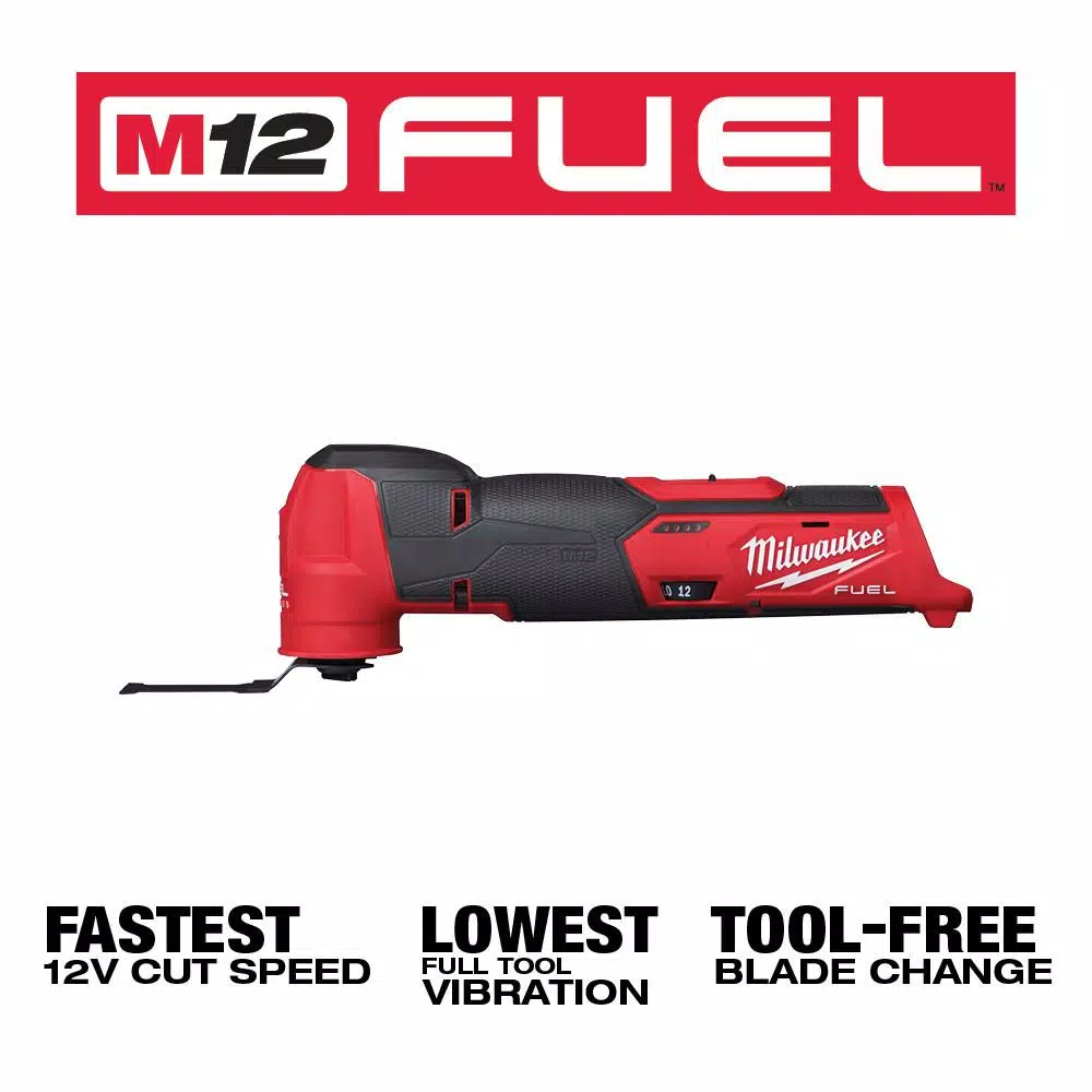 Flash Sale 🎉 Power Multi Tools Milwaukee M12 FUEL 12-Volt Lithium-Ion Cordless Oscillating Multi-Tool With M12 2.0Ah Battery ✨ 2 Flash Sale 🎉 Power Multi Tools Milwaukee M12 FUEL 12-Volt Lithium-Ion Cordless Oscillating Multi-Tool With M12 2.0Ah Battery ✨ - Image 2