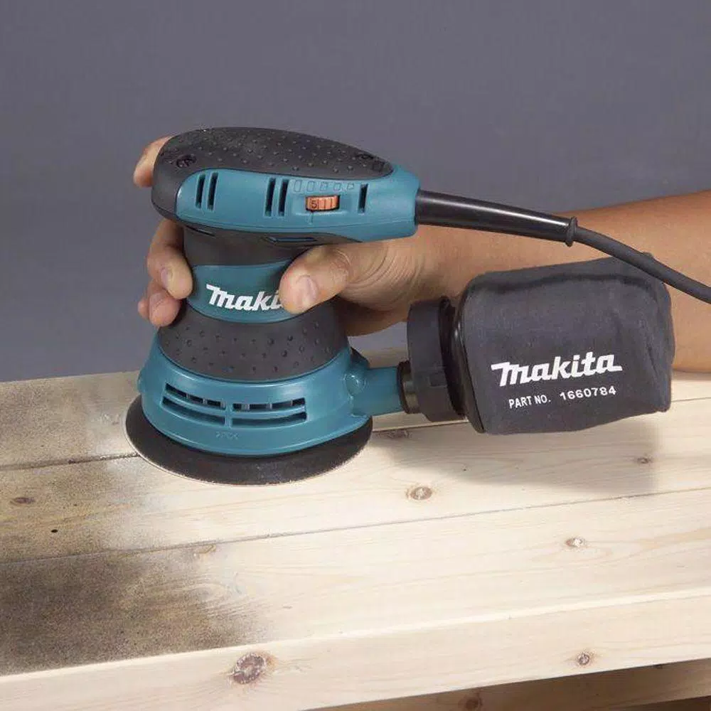 Coupon 🎁 Sanders Makita 3 Amp 5 In. Corded Random Orbital Sander With Variable Speed Tool Case 💯 7 Coupon 🎁 Sanders Makita 3 Amp 5 In. Corded Random Orbital Sander With Variable Speed Tool Case 💯 - Image 7