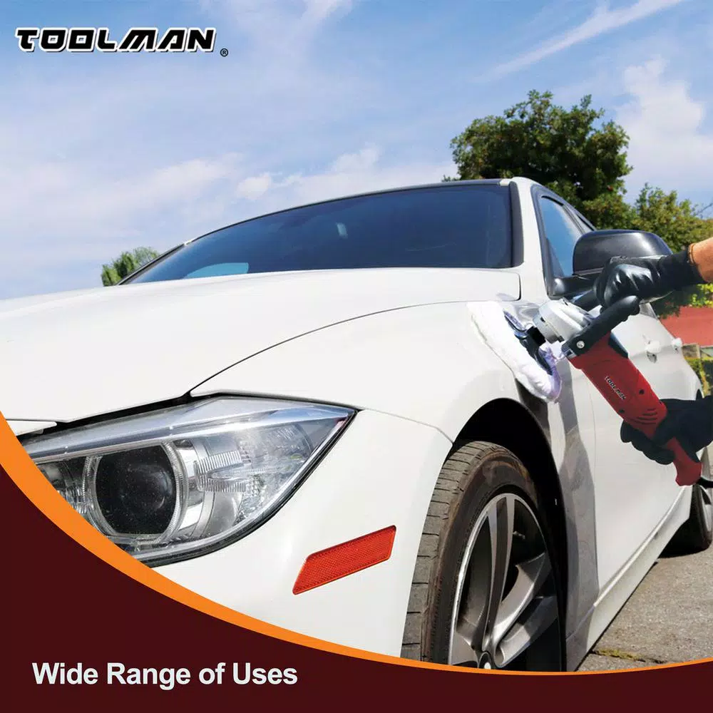 Top 10 ๐ Sanders Boyel Living 7.5 Amp Corded 7 In. Variable Speed Power Tool Polishing Buffer Waxer Electric Disc Sander With Wool Pad And Sandpaper ๐ 2 Top 10 ๐ Sanders Boyel Living 7.5 Amp Corded 7 In. Variable Speed Power Tool Polishing Buffer Waxer Electric Disc Sander With Wool Pad And Sandpaper ๐ - Image 2