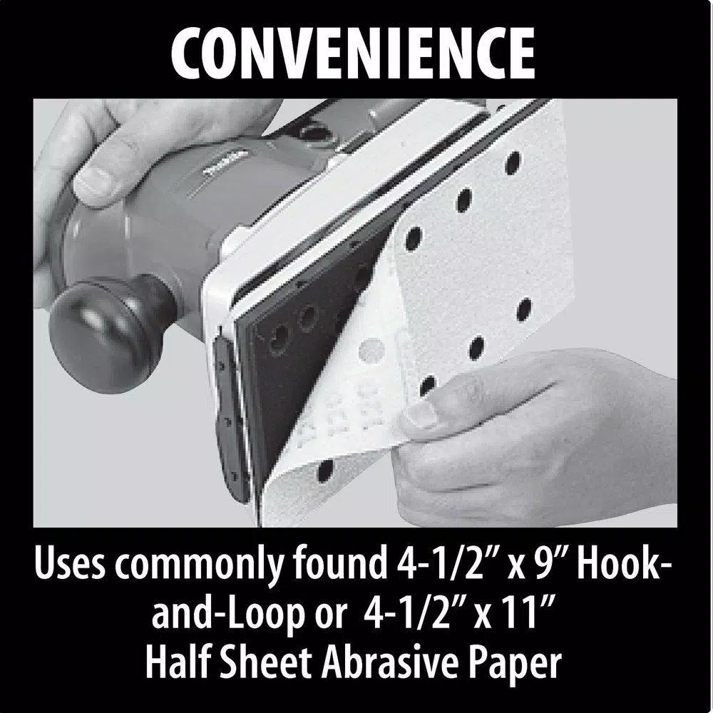 Best reviews of ๐ฏ Sanders Makita 1/2 Corded Sheet Finishing Sander ๐งจ 12 Best reviews of ๐ฏ Sanders Makita 1/2 Corded Sheet Finishing Sander ๐งจ - Image 12