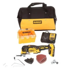 Best Sale 🤩 Power Multi Tools DEWALT 20-Volt MAX XR Cordless Brushless Oscillating Multi-Tool With (1) 20-Volt 2.0Ah Battery & Charger 😀
