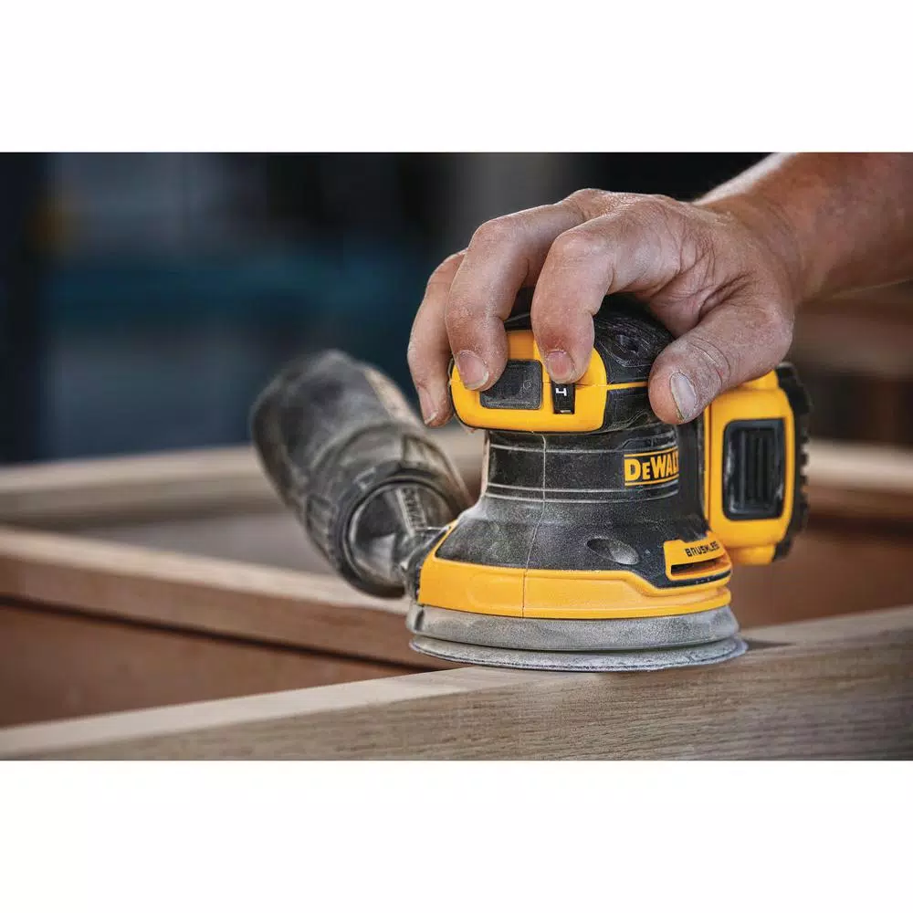 Top 10 😍 Sanders DEWALT 20-Volt MAX XR Cordless Brushless 5 In. Random Orbital Sander With (1) 20-Volt Battery 5.0Ah & Charger ❤️ 11 Top 10 😍 Sanders DEWALT 20-Volt MAX XR Cordless Brushless 5 In. Random Orbital Sander With (1) 20-Volt Battery 5.0Ah & Charger ❤️ - Image 11