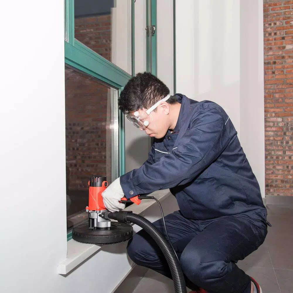 Flash Sale ✔️ Sanders ALEKO 1200-Watts Hand Held Adjustable Speed ETL Drywall Sander Paint Remover With Vacuum 🤩 5 Flash Sale ✔️ Sanders ALEKO 1200-Watts Hand Held Adjustable Speed ETL Drywall Sander Paint Remover With Vacuum 🤩 - Image 5