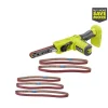 New 🔔 Sanders RYOBI ONE+ 18V Cordless 1/2 In. X 18 In. Belt Sander (Tool Only) With 1/2 In X 18 In. Sanding Belts (3-Pack) 💯