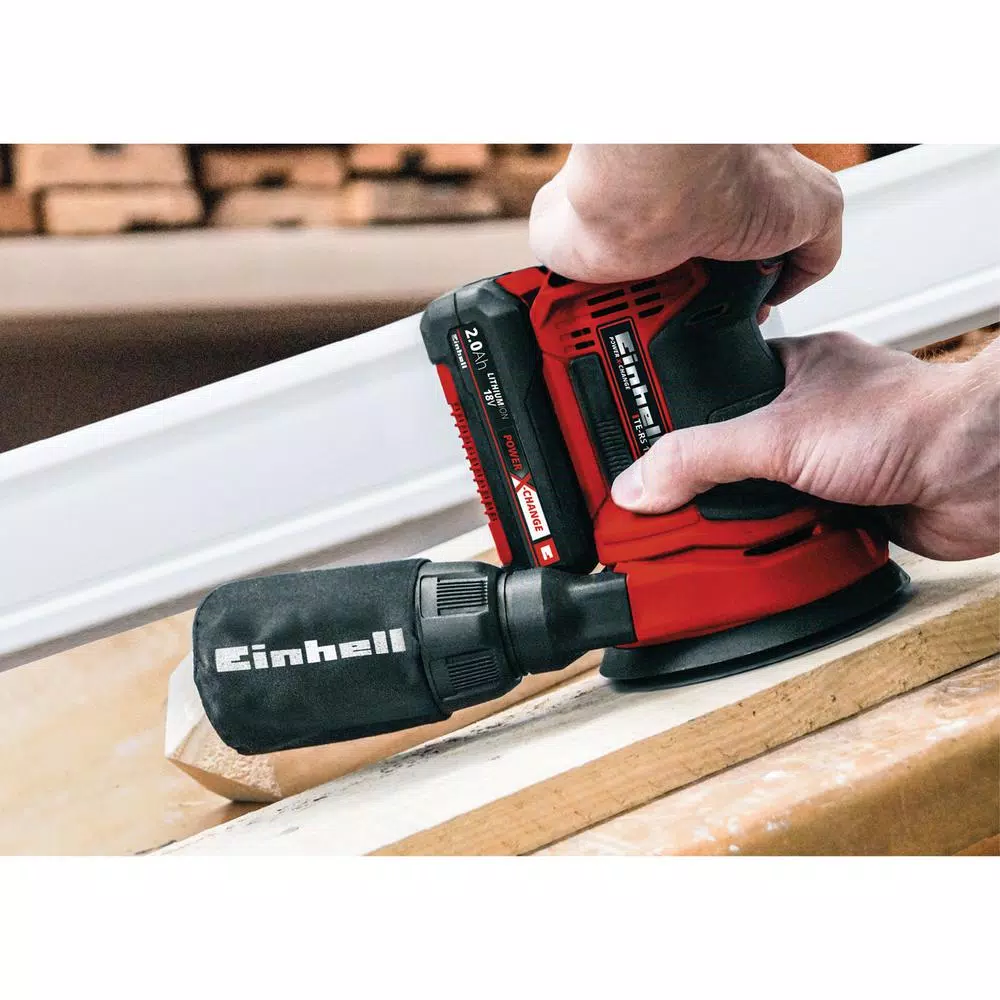 Cheap 😍 Sanders Einhell PXC 18-Volt Cordless 5 In. 22,000-OPM Max Variable Speed Random Orbital Sander (Tool Only) 🤩 4 Cheap 😍 Sanders Einhell PXC 18-Volt Cordless 5 In. 22,000-OPM Max Variable Speed Random Orbital Sander (Tool Only) 🤩 - Image 4
