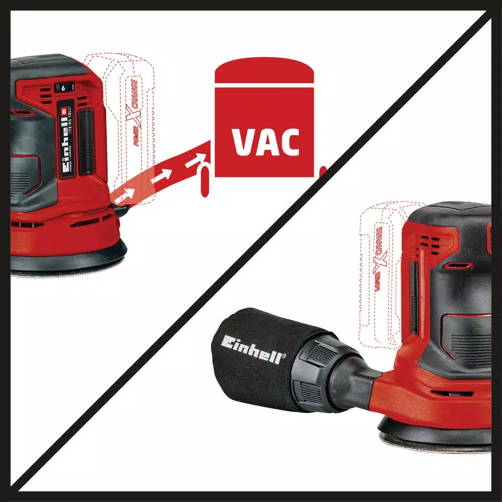 Cheap 😍 Sanders Einhell PXC 18-Volt Cordless 5 In. 22,000-OPM Max Variable Speed Random Orbital Sander (Tool Only) 🤩 10 Cheap 😍 Sanders Einhell PXC 18-Volt Cordless 5 In. 22,000-OPM Max Variable Speed Random Orbital Sander (Tool Only) 🤩 - Image 10