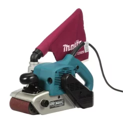 Outlet 🌟 Sanders Makita 11 Amp 4 In. X 24 In. Corded Belt Sander With Abrasive Belt, 80G Belt And Dust Bag ⭐