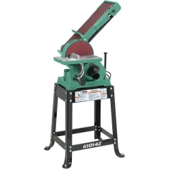 Promo ⭐ Sanders Grizzly Industrial 6 In. X 48 In. Belt 9 In. Disc Z Series Combination Sander 🧨